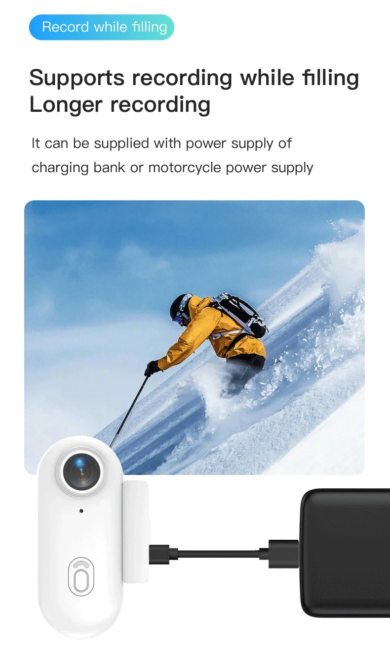 Outdoor Sports Camera In Helmet Motorcycle Bike Sport Mini Filming Bicycle Action 4K Professional Body Cam And Video Cameras Mtb