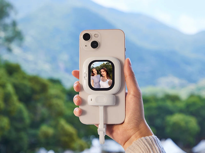 Founist Vlogmate Mini AMOLED Screen Magnetic Selfie Monitor Screen Remote Control 700nits For iPhone 5-12 13 14 15 16 Pro Vlog